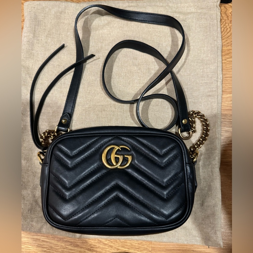 Authentic Gucci Marmont Small Shoulder Bag